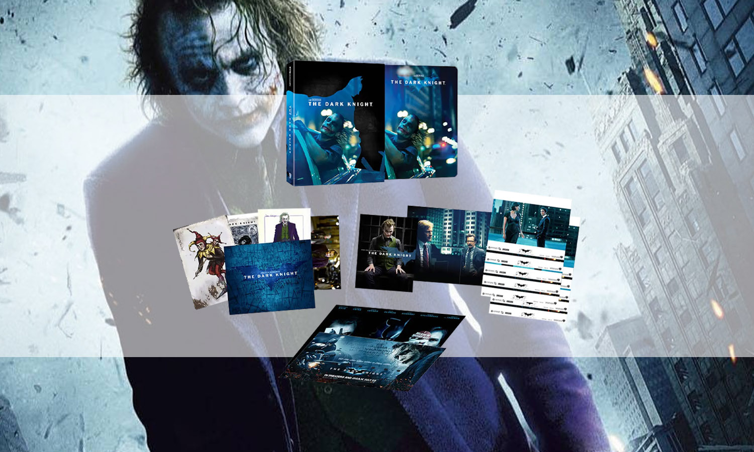 The Dark Knight - La trilogie - Coffret Blu-ray - DC COMICS