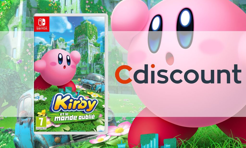 Kirby OP cdiscount visuel slider horizontal