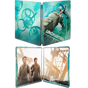 Uncharteds le film 4k steelbook visuel produit