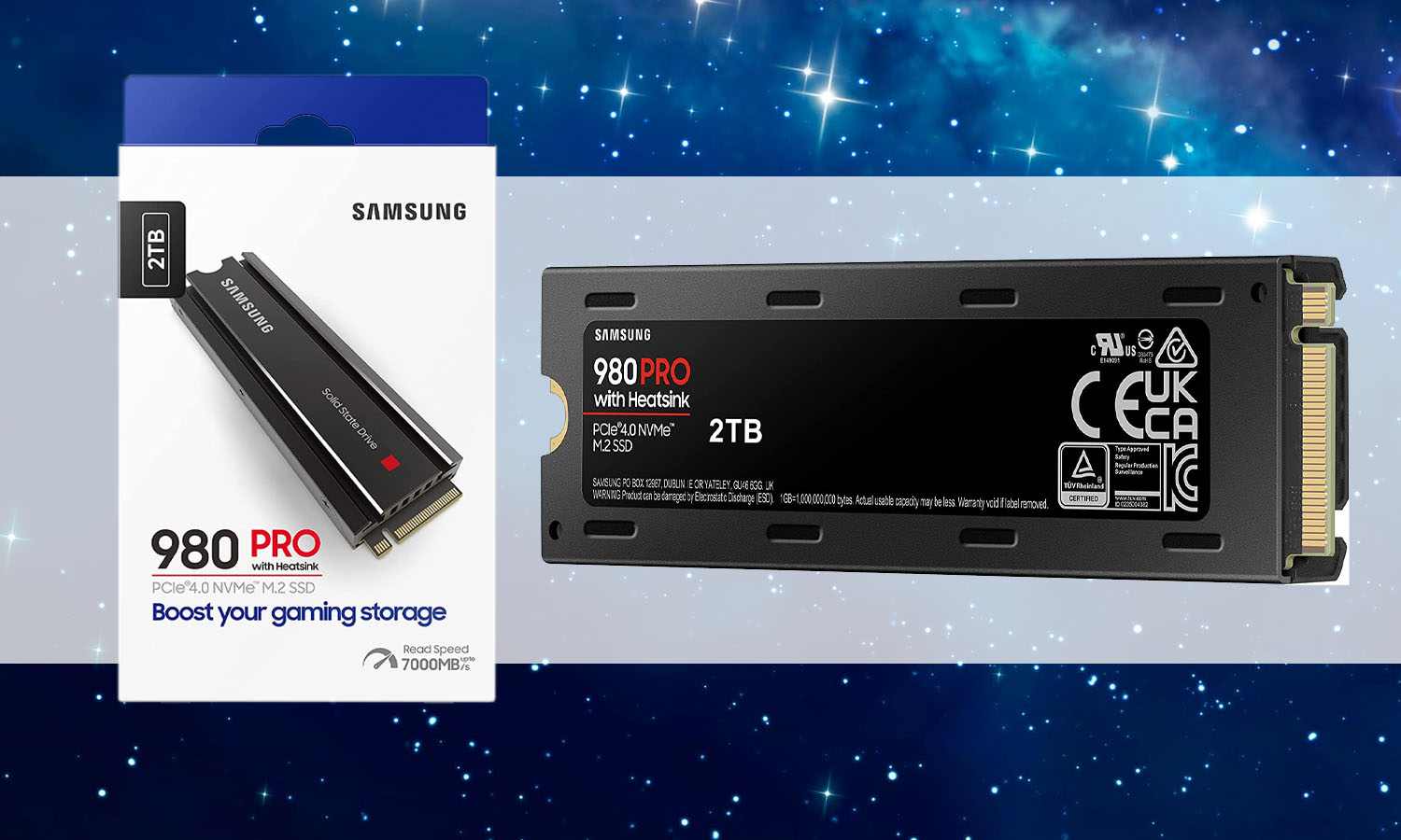 L'excellent Samsung 980 Pro 2 To pour ton PC ou ta PS5 à seulement