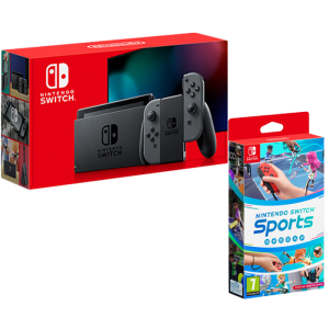 Pack Switch Grise + Nintendo Switch Sports visuel-produit copie