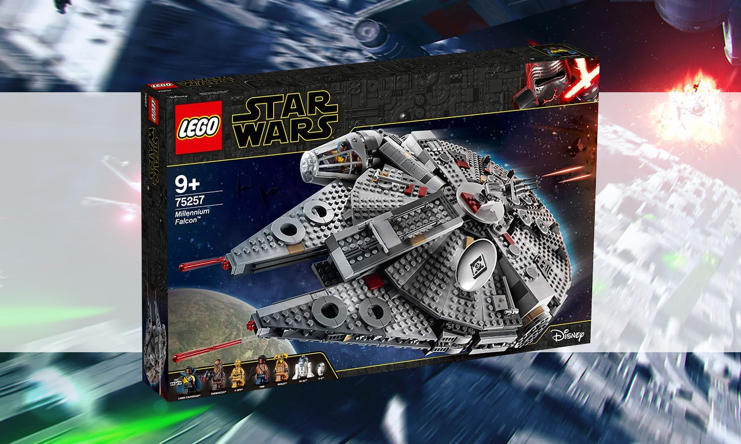 LEGO Star Wars Faucon Millenium 75257 : les offres