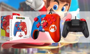 Pdp Faceoff Manette Mario Switch visuel slider horizontal