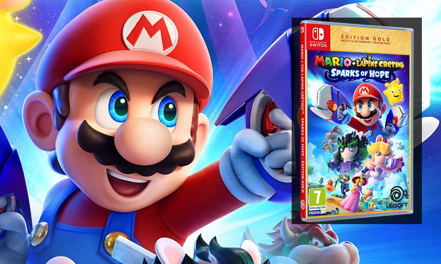 Mario + Lapins Crétins : Sparks of Hope disponible sur Switch