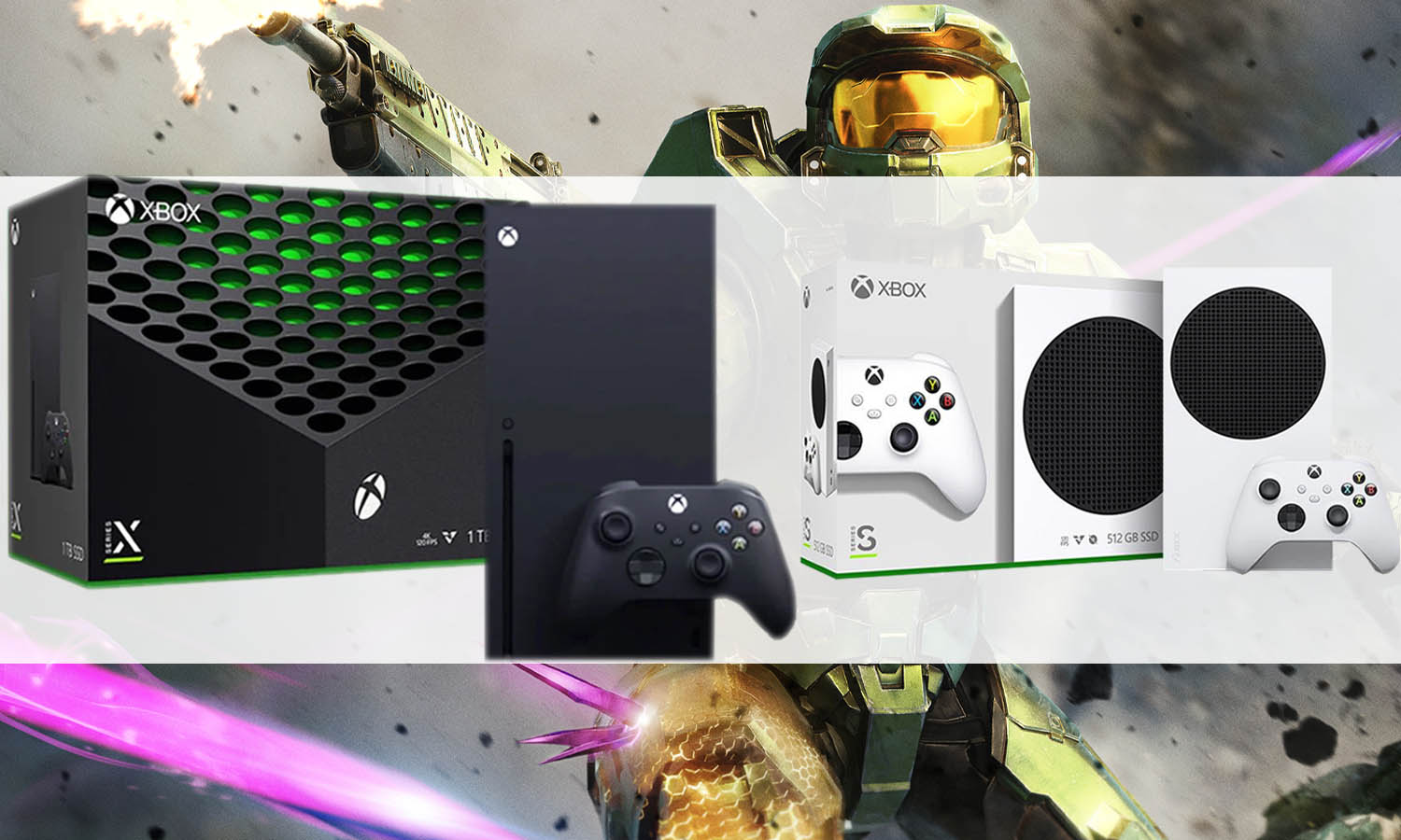 Consoles Xbox series X et series S visuel slider horizontal copie