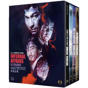Infernal Affairs Trilogie Blu Ray 4K visuel produit