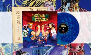 Vinyles double dragon bleu visuel-slider