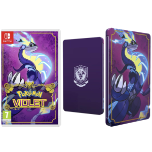 pokemon violet steelbook switch visuel produit