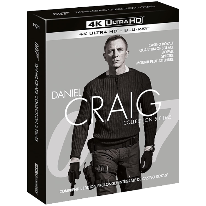 Coffret 007 Collection Daniel Craig 4K : Les Offres | ChocoBonPlan.com