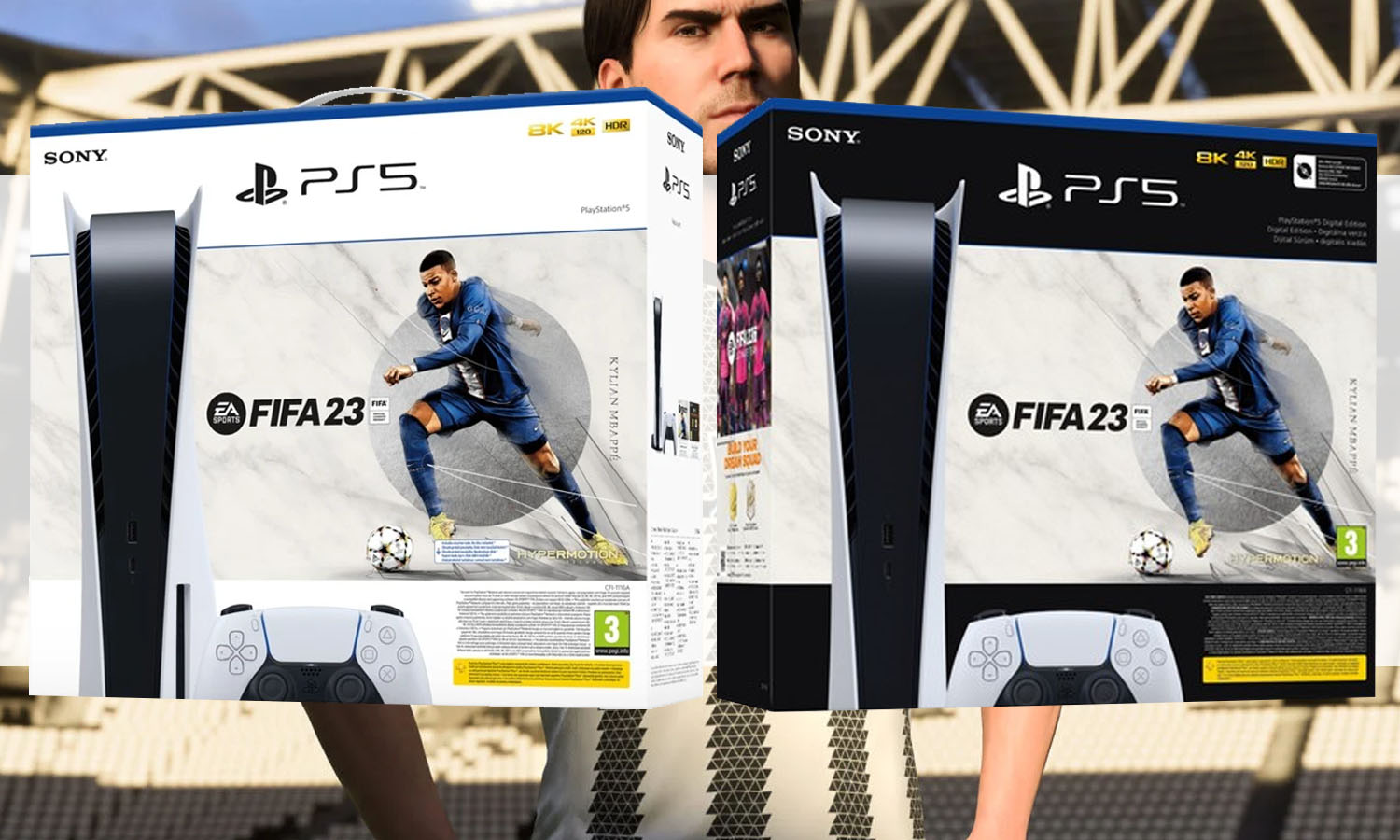 FIFA 23 3 slider packs ps5 standard et digital