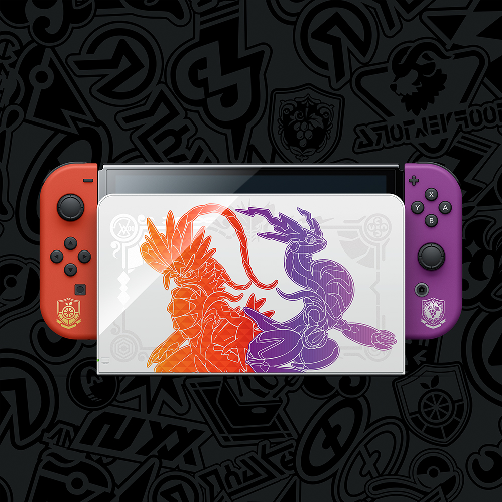 console switch Oled pokemon violet ecarlate photo 1