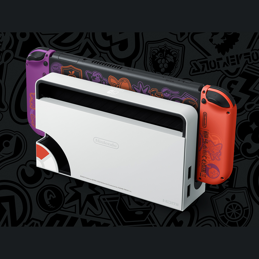 console switch Oled pokemon violet ecarlate photo 4