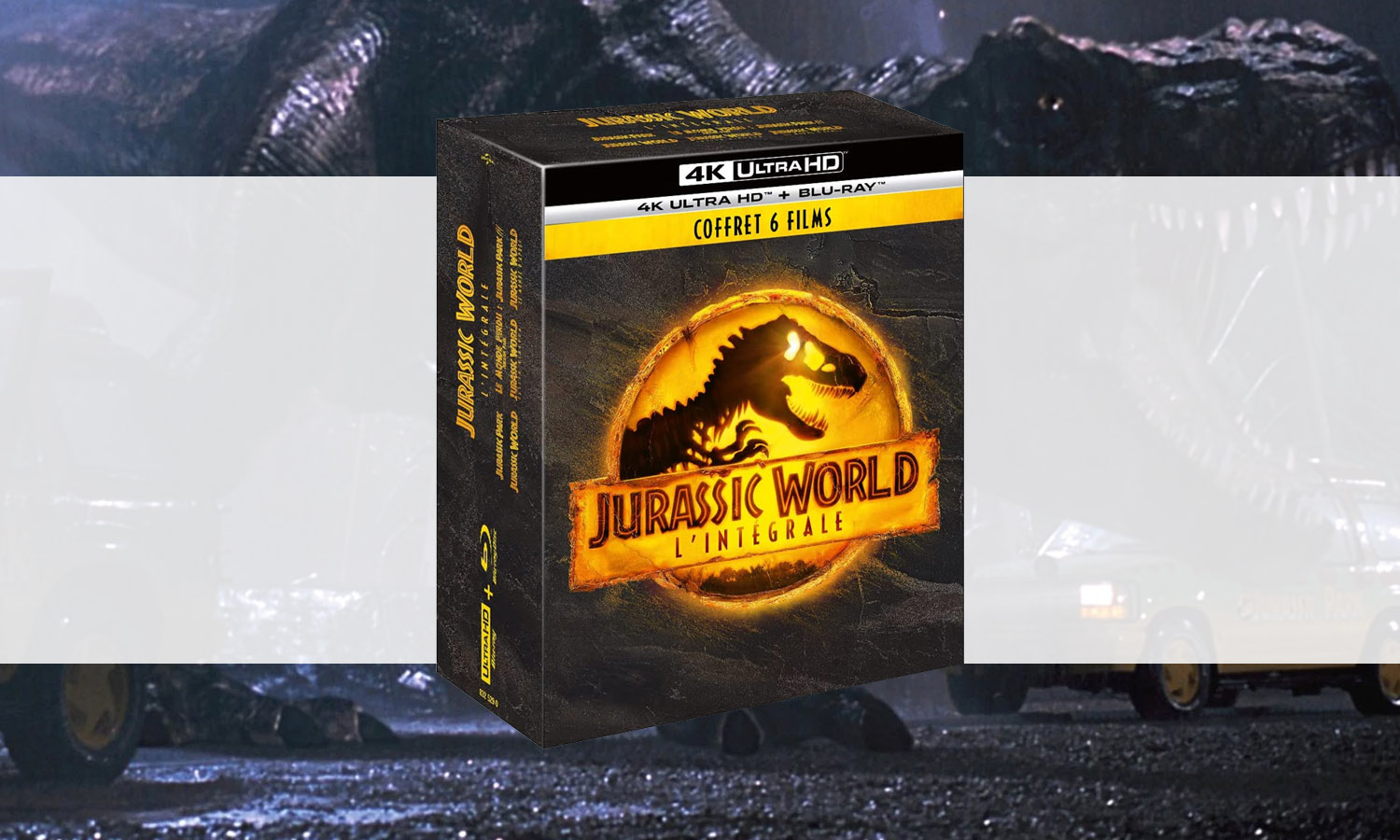 Jurassic Park Integrale 1-6 bluray 4k : les offres