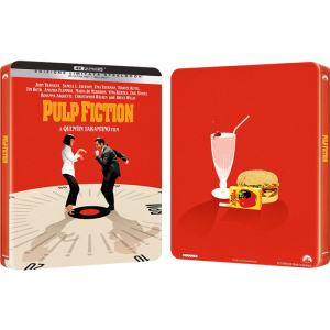 pulp fiction blu ray 4k steelbook visuel produit provisoire