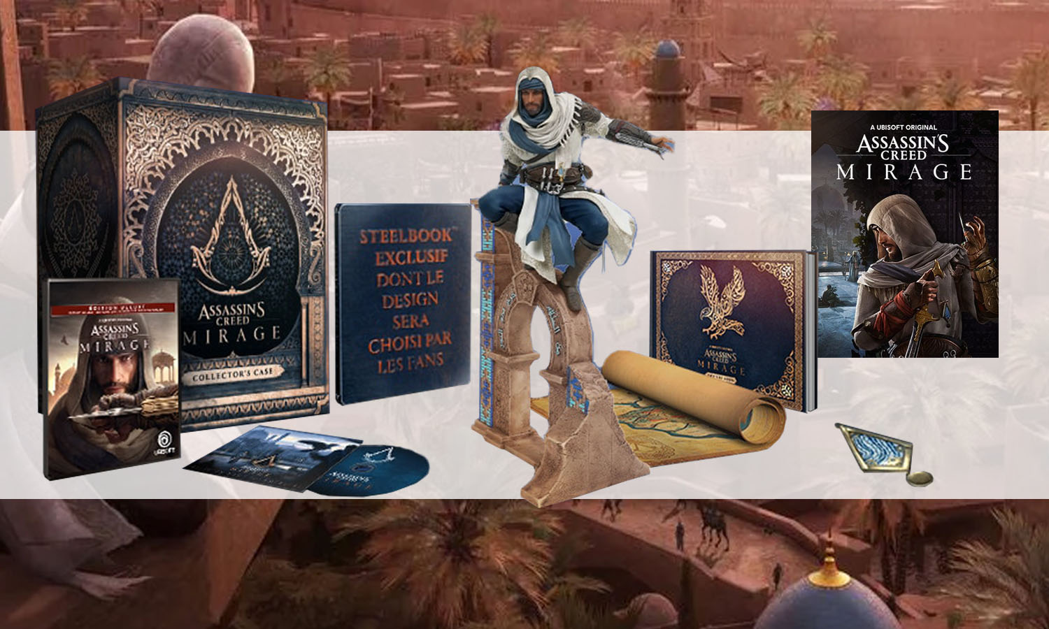slider assassin's creed mirage edition collector
