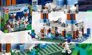 Lego minecraft le chateua de glace visuel slider