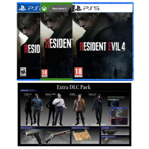 resident evil 4 remake deluxe edition ps5 ps4 xbox provisoire
