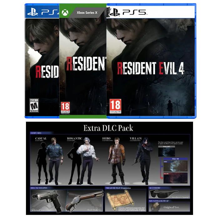 Resident Evil 4 Remake Deluxe Ps5 Xbox Ps4