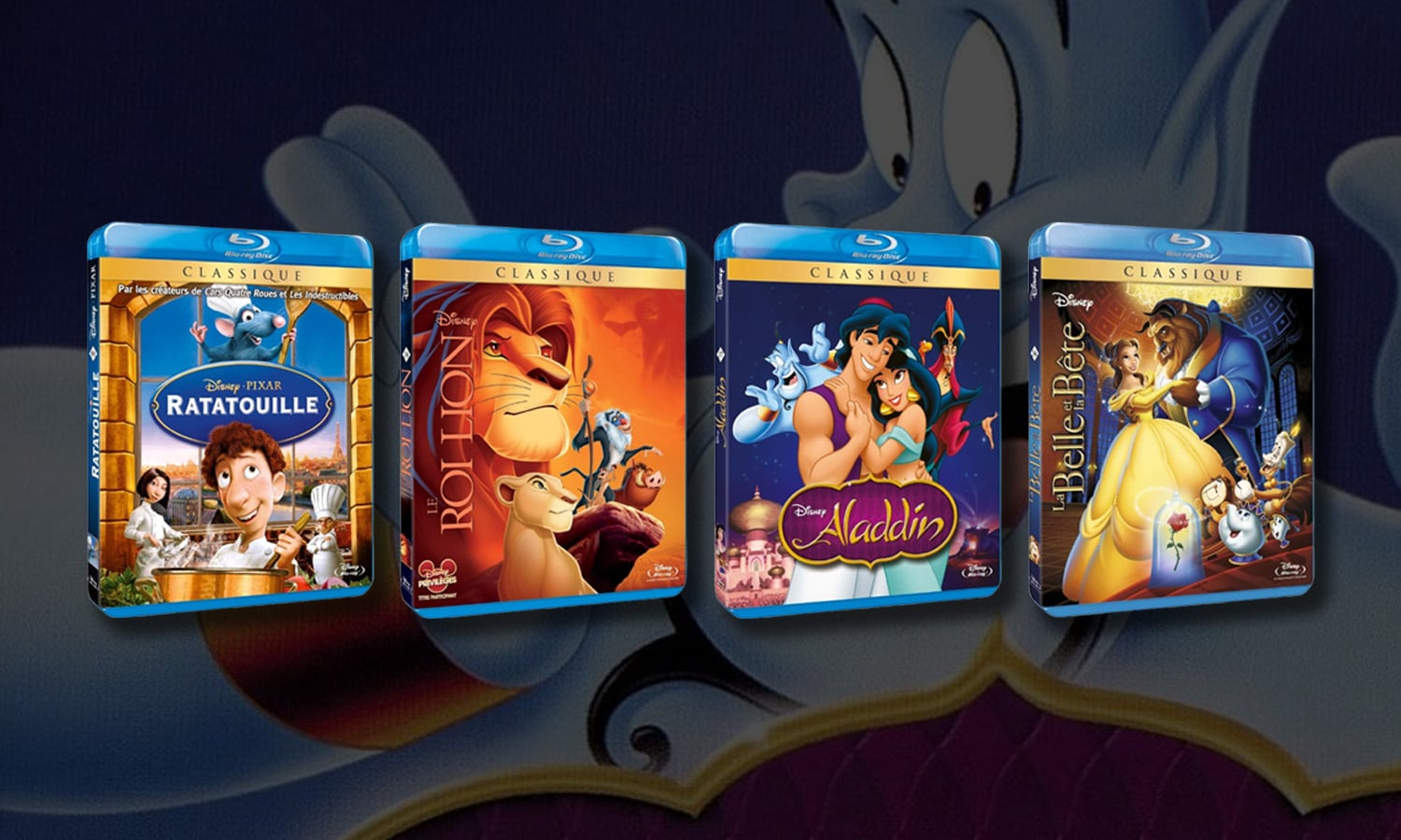 4 Blu Ray Disney = 30 euros fnac slider