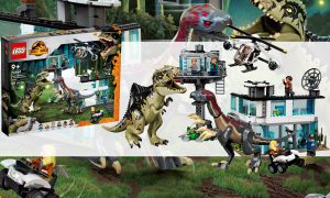 Lego Jurassic World Attaque Giganotosaurus visuel slider