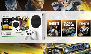 Pack chasseur doré Xbox series S visuel-slider
