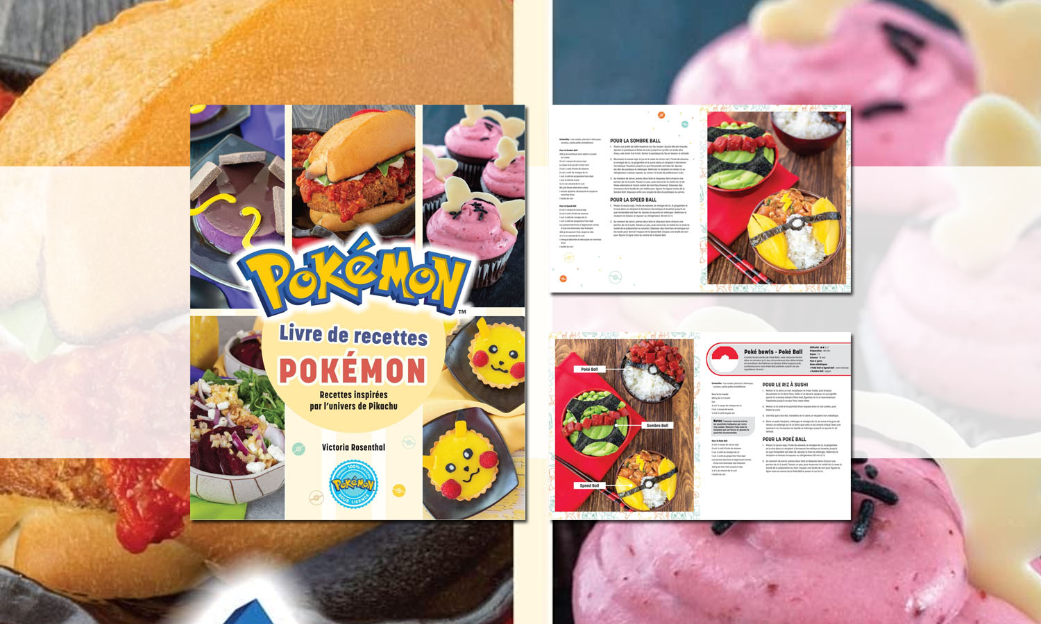 Livre de recettes Pokémon - Les créas de Rose