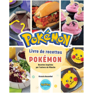 livre de recettes pokemon visuel produit