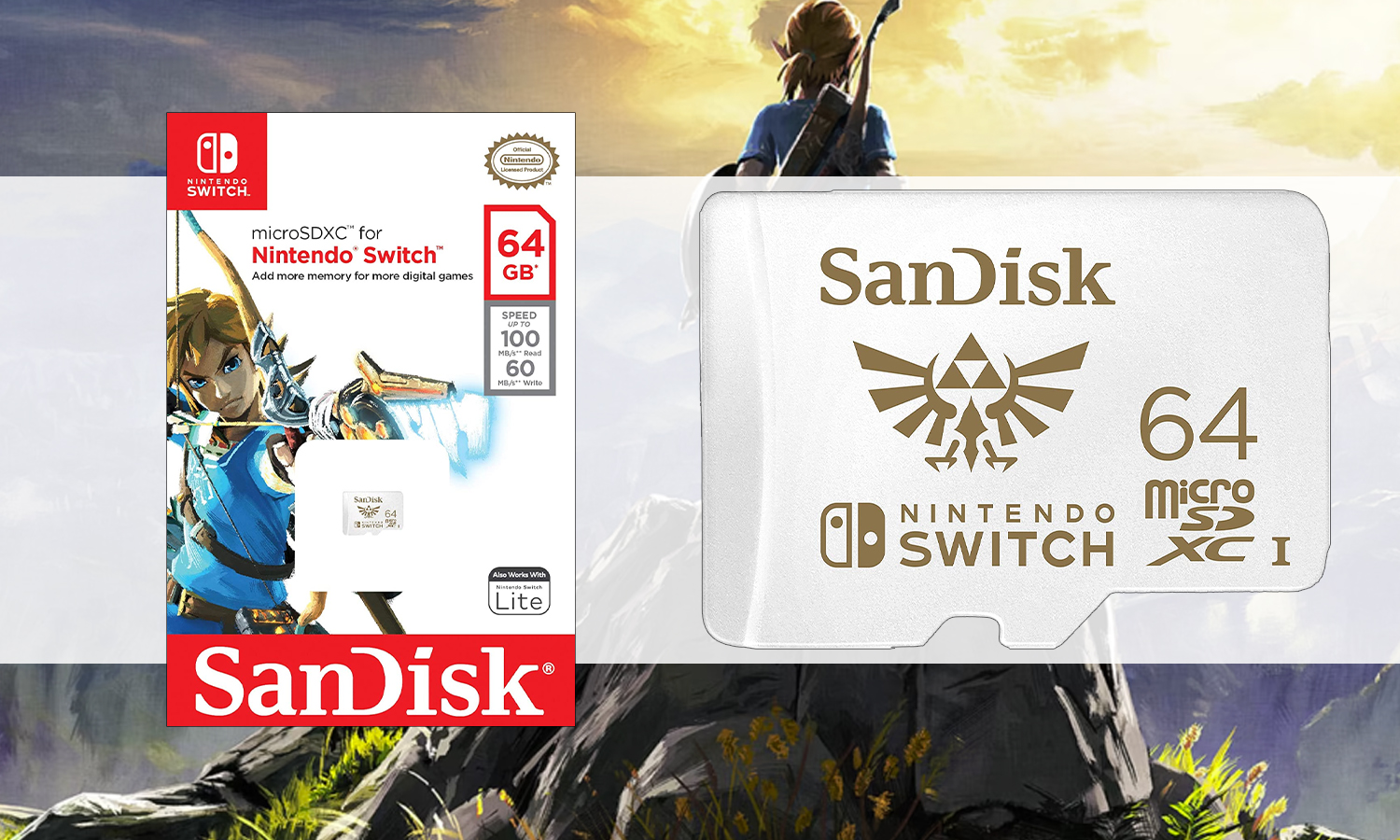 SanDisk 1 To microSDXC Carte pour Nintendo Switch - Produit sous