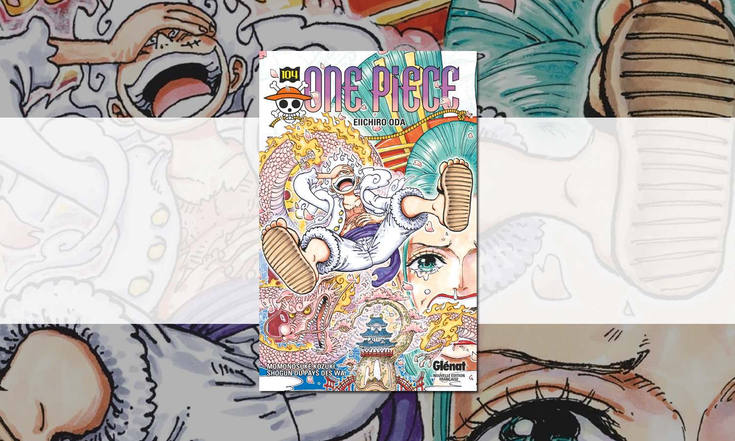 One Piece tome 104 disponible en achat ou abonnement manga !