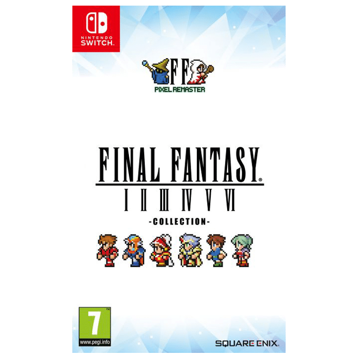 What's The Deal With The Final Fantasy Pixel Remaster Switch