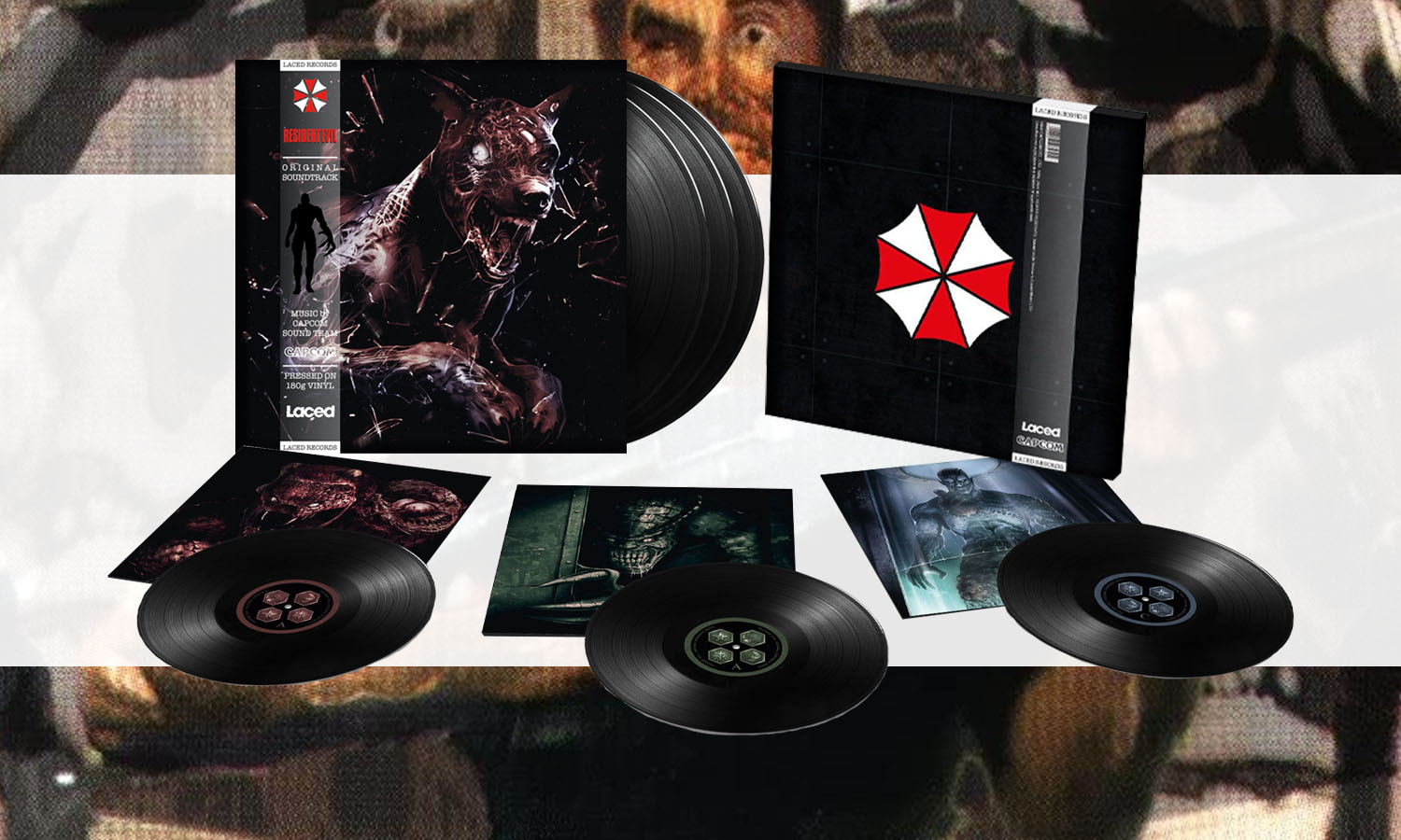 Vinyle Resident Evil 1996 Original Remix