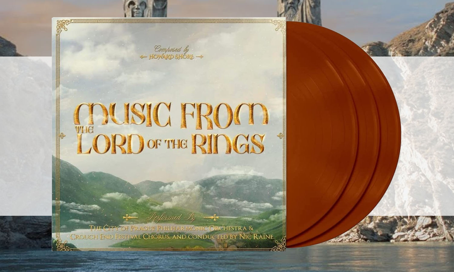slider vinyle the lord of the rings edition limitée prague