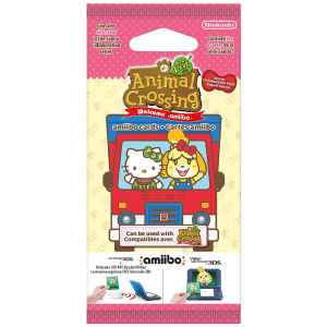 Animal Crossing : New Leaf - Welcome Pack Sanrio - Paquet de 6 Cartes