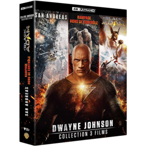 Coffret 4k Dwayne Johnson Collection 3 Films visuel definitif produit