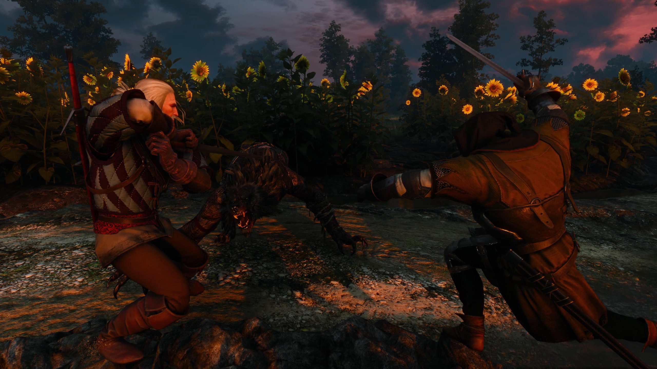 Loup Garou et Bandit veulent la peau de Geralt de Riv