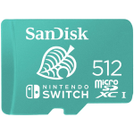 Carte Micro SDXC Animal Crossing 512 GO