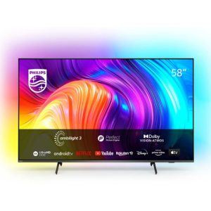 TV LED Philips 58PUS8517 146cm 4K UHD Android TV 2022 Gris Anthracite