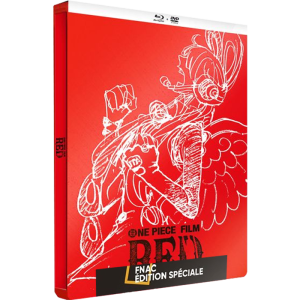 One Piece Red Edition Steelbook FNAC Combo DVD