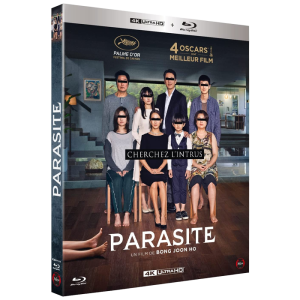 parasite blu ray 4k visuel produit