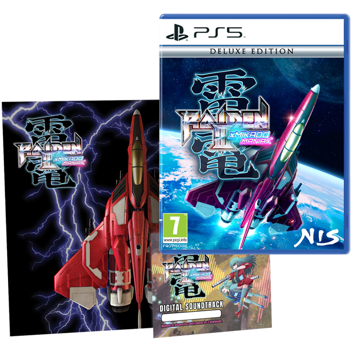 Raiden III x Mikado Maniax Deluxe PS5 : les offres | ChocoBonPlan.com