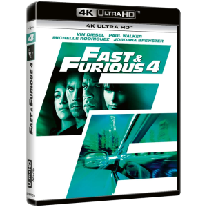 Fast and Furious 4 en Blu Ray 4K visuel produit