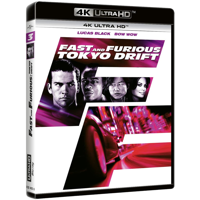 Fast and Furious Tokyo Drift Blu Ray 4K où l'obtenir