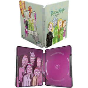 Rick and Morty Saison 6 Blu Ray SteelBook visuel produit