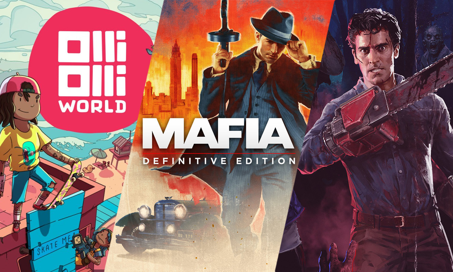 SLIDER Jeux gratuits Playstation Plus Fevrier 2023 Mafia Horreur Skate et Sci Fi au menu