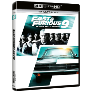 Fast and Furious 9 en Blu Ray 4K visuel produit