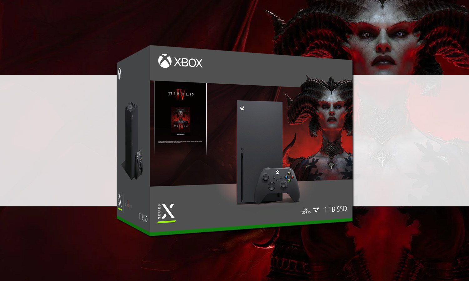 CONSOLE XBOX SERIES X DIABLO IV MICROSOFT : la console à Prix