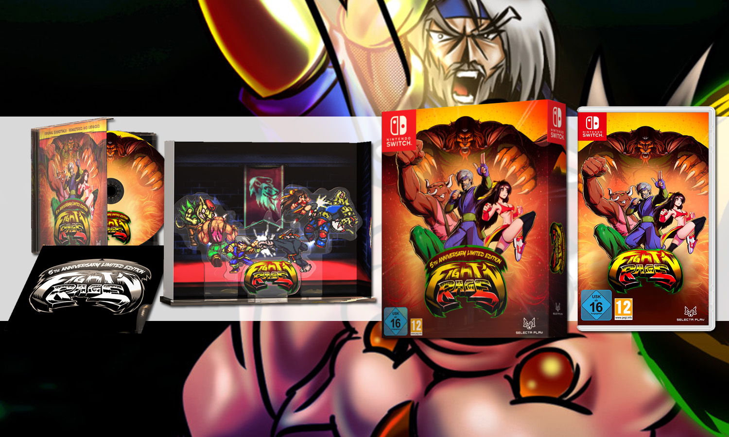 Fight N Rage Edition Limitee Switch Switch Les Offres Chocobonplan Com