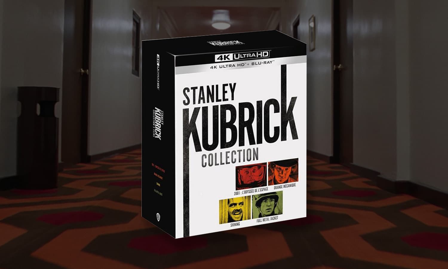 coffret stanley kubrick 4 films blu ray 4k visuel slider