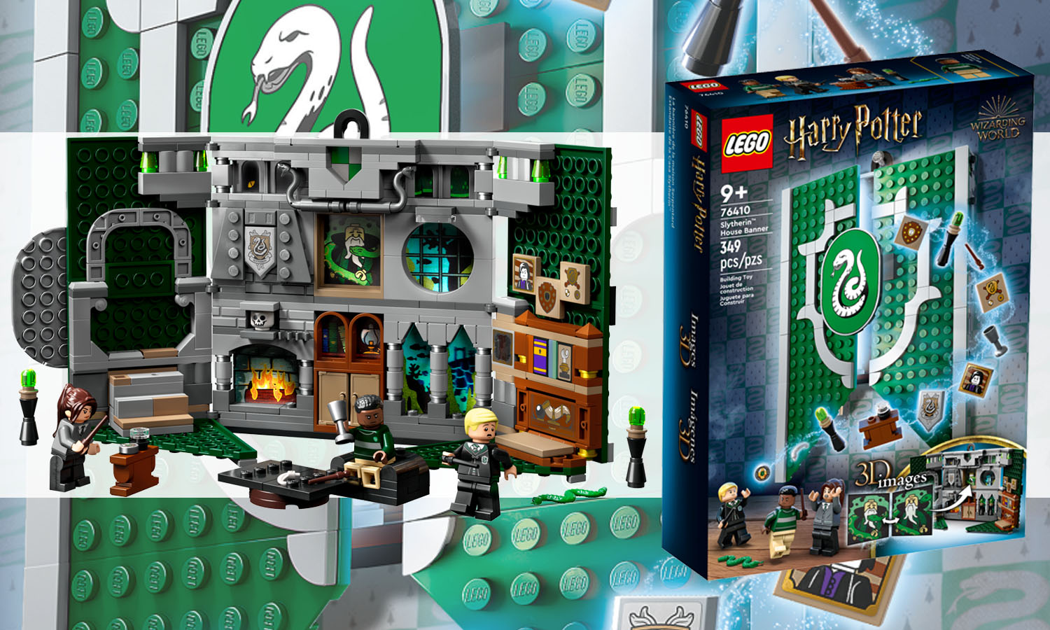 Lego Harry Potter Blason Serpentard : où l'obtenir