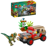 lego jurassic park embuscade dilophosaure 76958 visuel produit